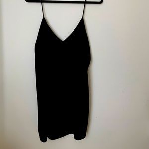 Tobi Black Velvet Dress